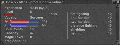 Signature for player Deseo