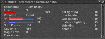 Signature for player Gandalf