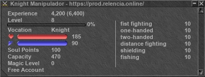 Signature for player Knight Manipulador