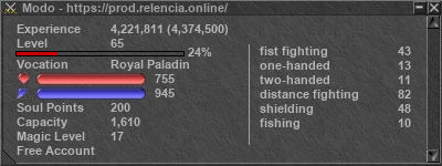 Signature for player Modo