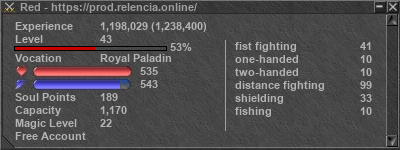 Signature for player Red